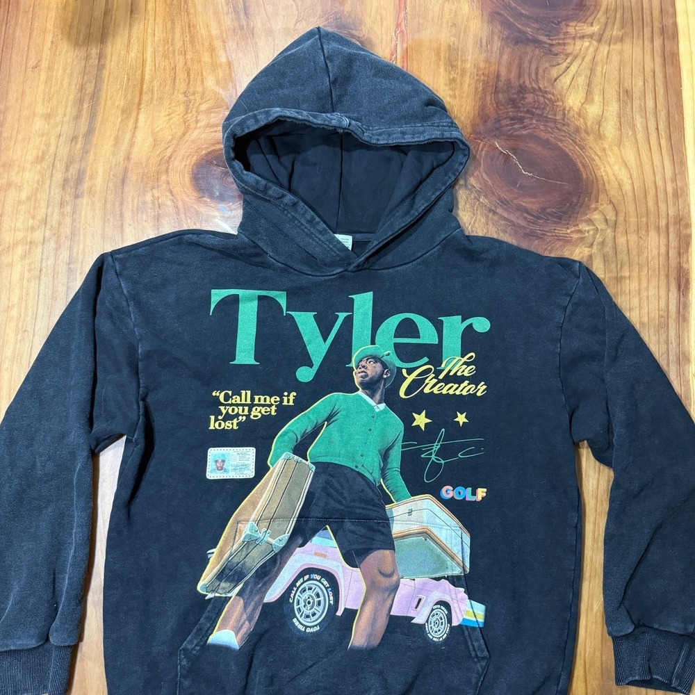 Tyler The Creator Hoodie Sweatshirt S Pullover Hooded Call me if you get lost L3 - Picture 2 of 6